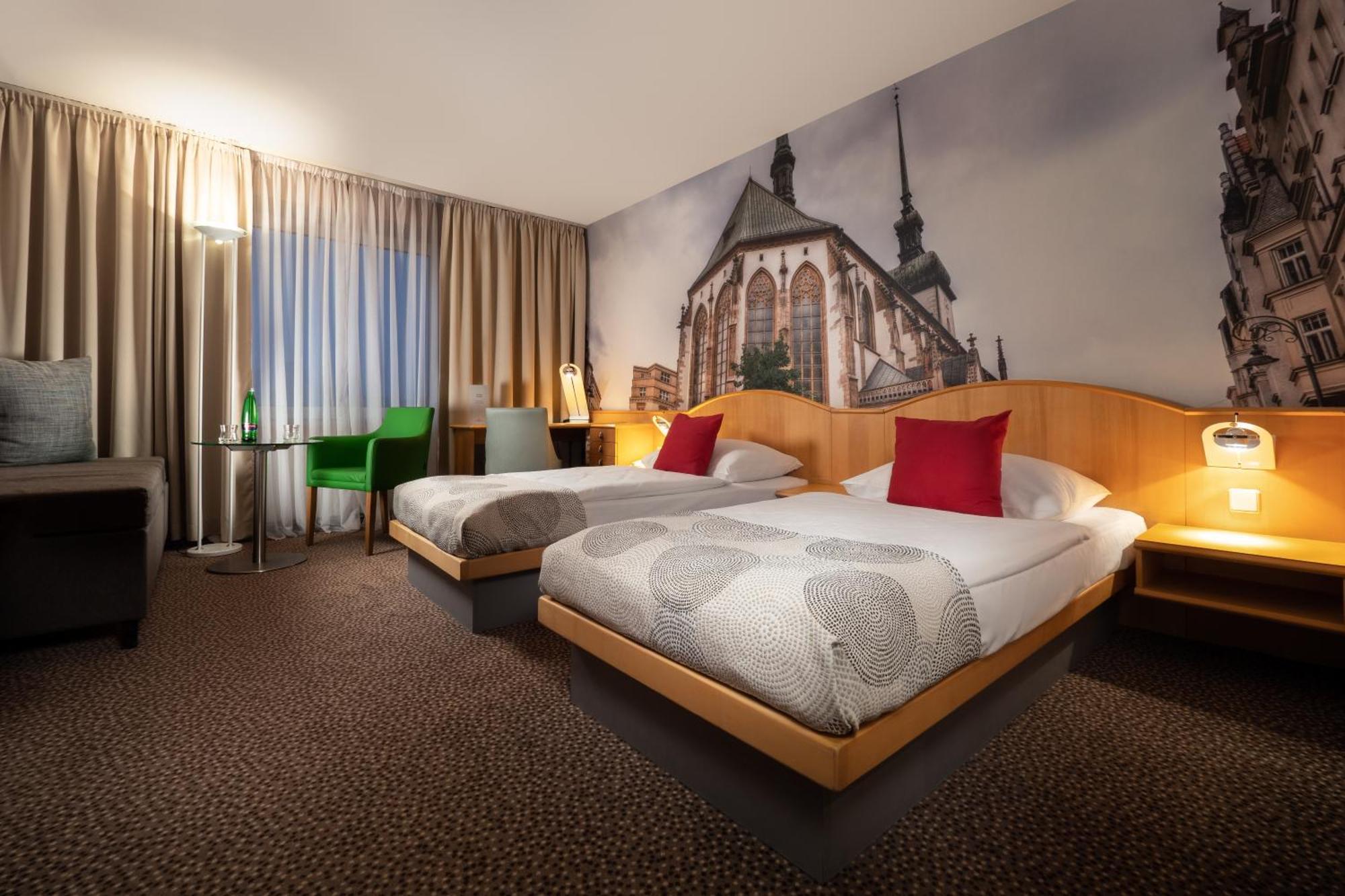 Cosmopolitan Bobycentrum - Czech Leading Hotels Brno Ruang foto