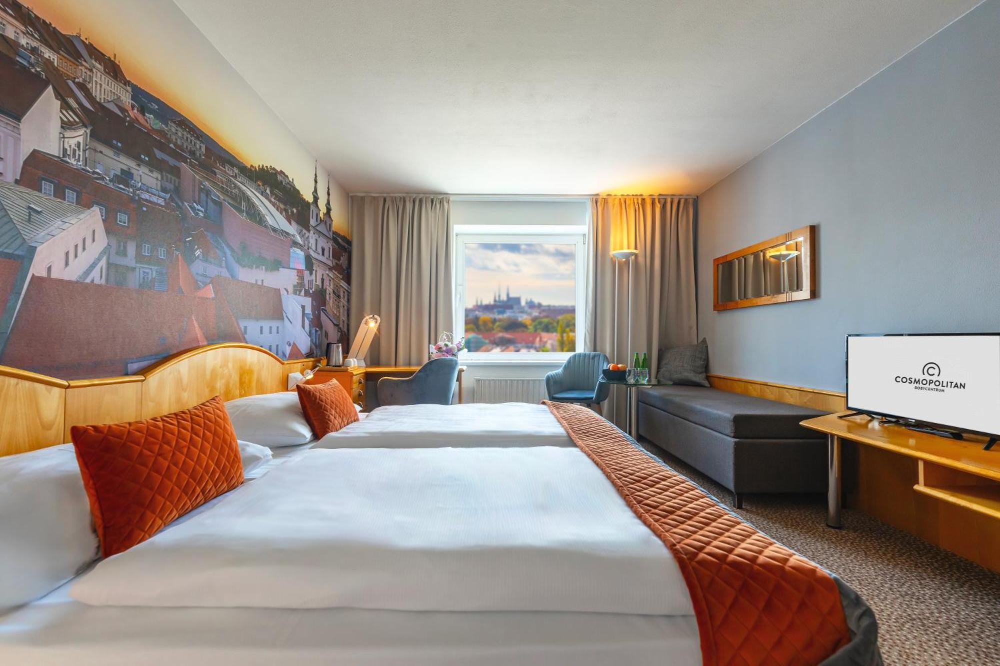 Cosmopolitan Bobycentrum - Czech Leading Hotels Brno Ruang foto